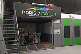 Taller Chapa y Pintura en Málaga -PARIS 7 MOTOR
